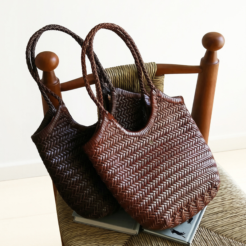 Luxury Bags 2026 - Tas Kulit Anyaman Tangan Untuk Wanita