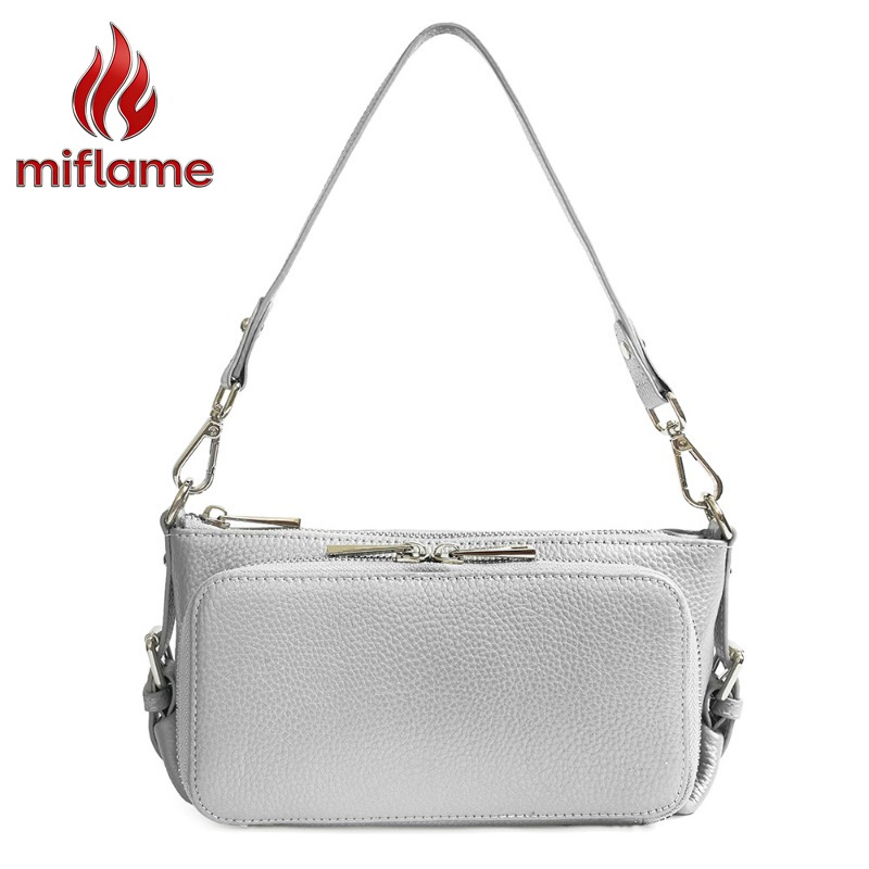 Luxury Bags Quiet - Tas Hobo Kulit Asli untuk Wanita,