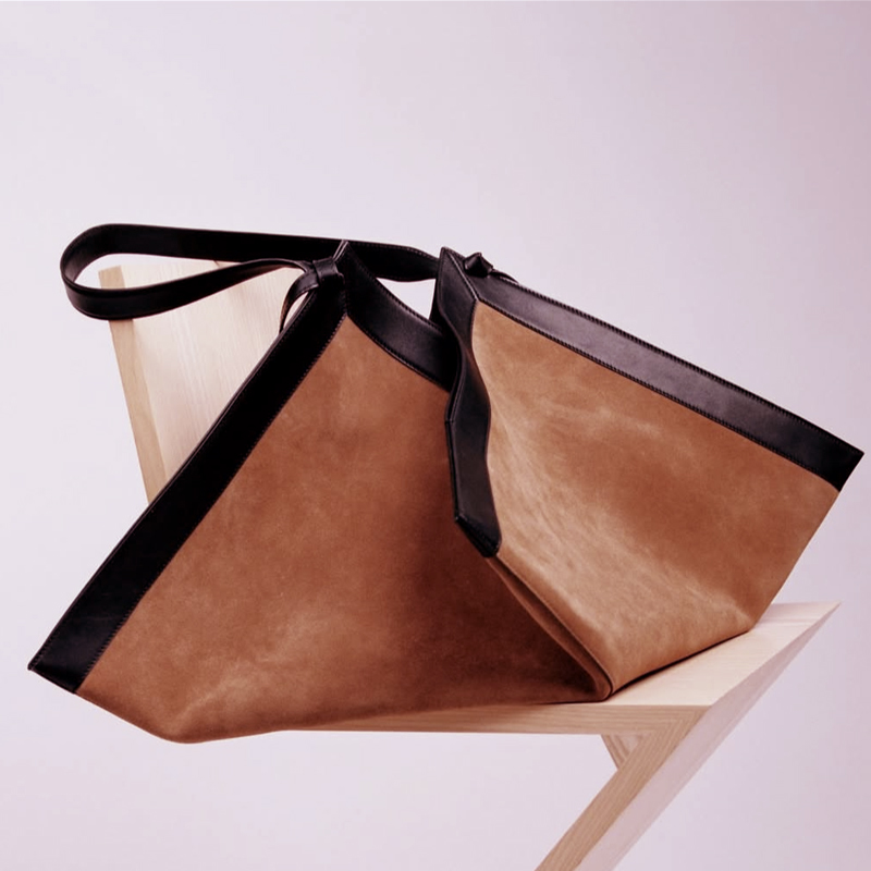 Luxury Bags 2026 - Tas Tote Suede Imitasi Ukuran Besar