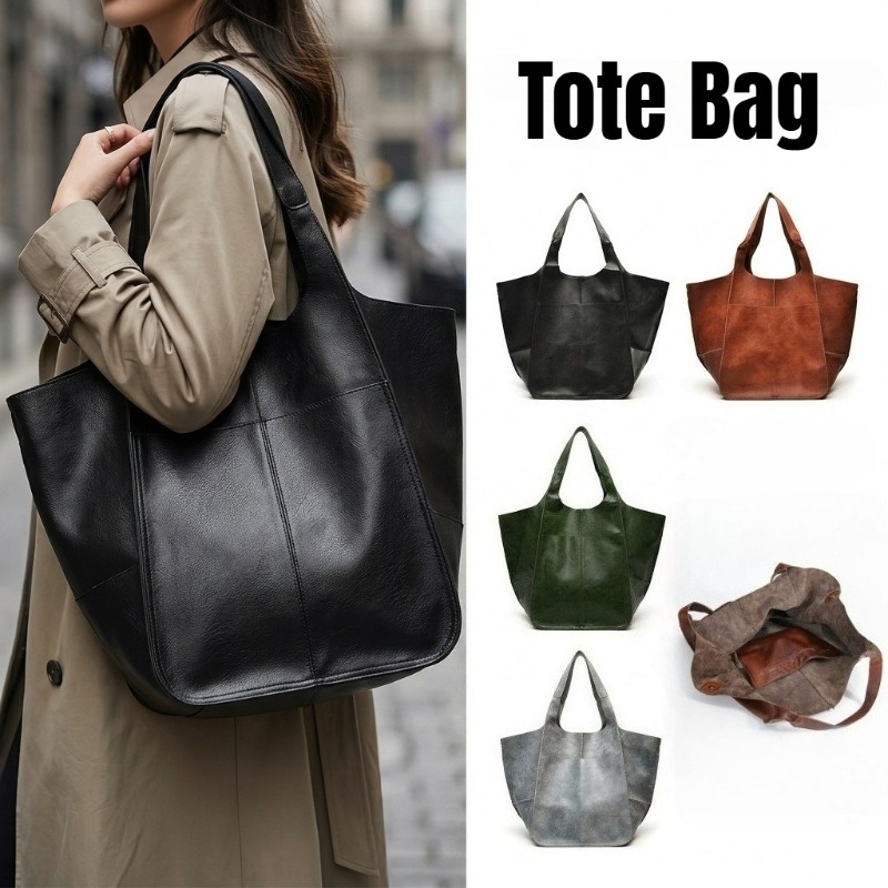 Luxury Bags Consignment - Tas Tote Kulit PU Multifungsi Tas