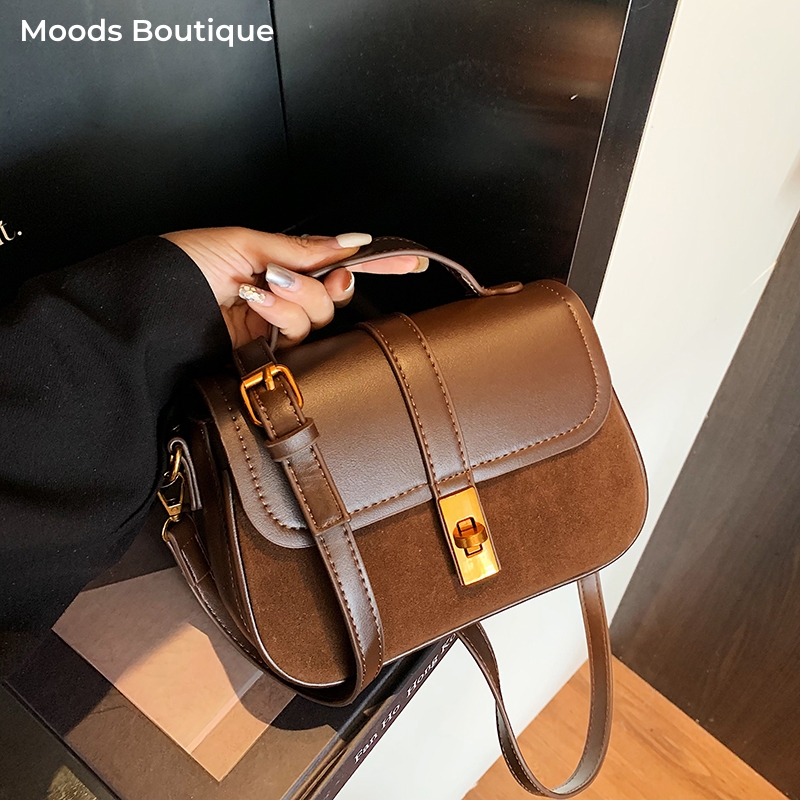 Luxury Bags Consignment - Tas Selempang Mini Persegi Bermerek Untuk