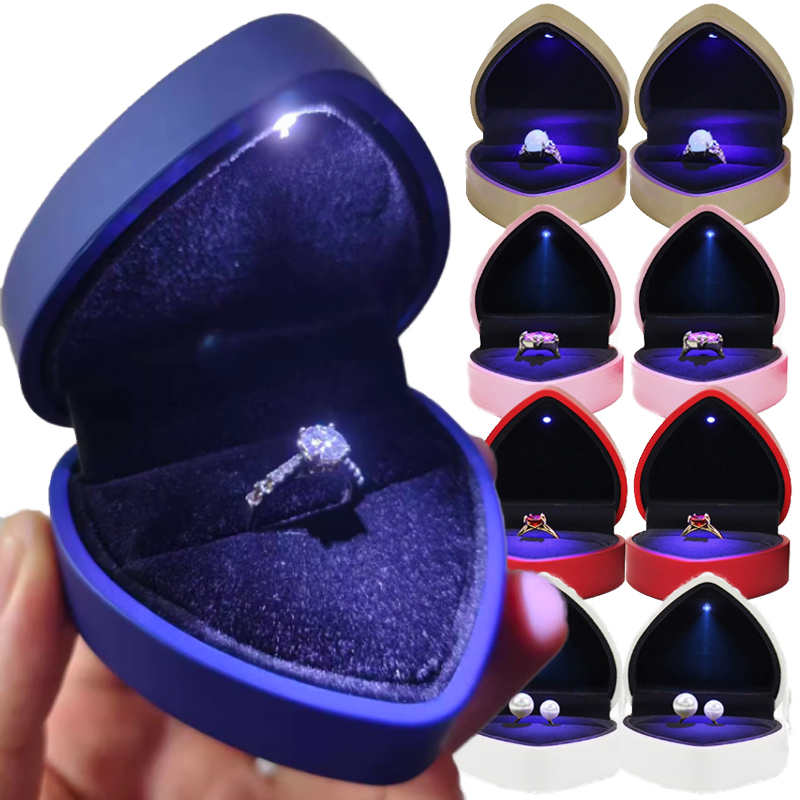 Luxury Bags List - Kotak Perhiasan LED Kreatif Kotak Cincin