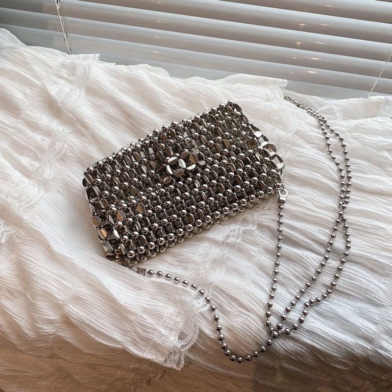Luxury Bags Trend 2025 - Tas Malam Warna Solid PU Sense