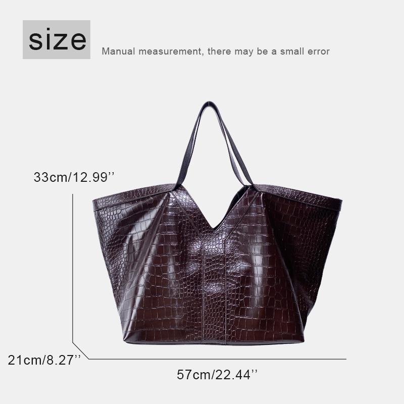Tas Tote Motif Buaya Ukuran Be - Luxury Bags 2026 ulasan dan harga