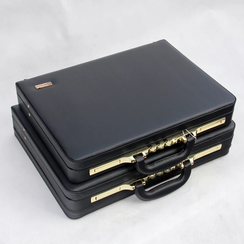 Luxury PU Kulit Rolling Luggag - Luxury Bags Consignment ulasan dan harga