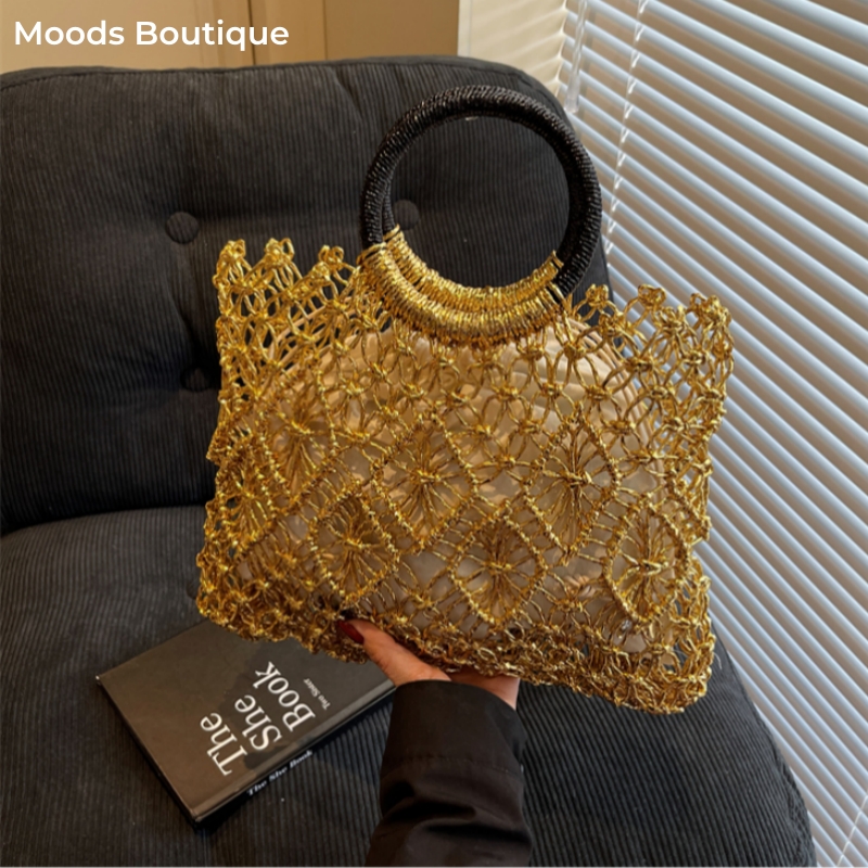 MOODS Tas Tangan Pegangan Bula - Luxury Bags Consignment ulasan dan harga