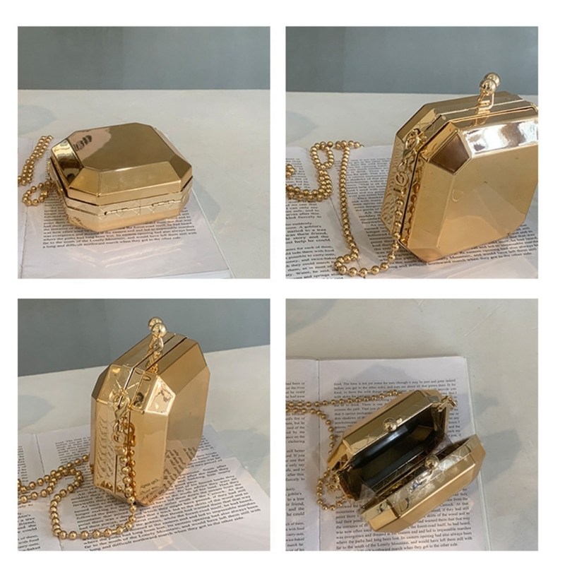 Tas Selempang Kotak PVC Kecil  - Luxury Bags Shopping ulasan dan harga