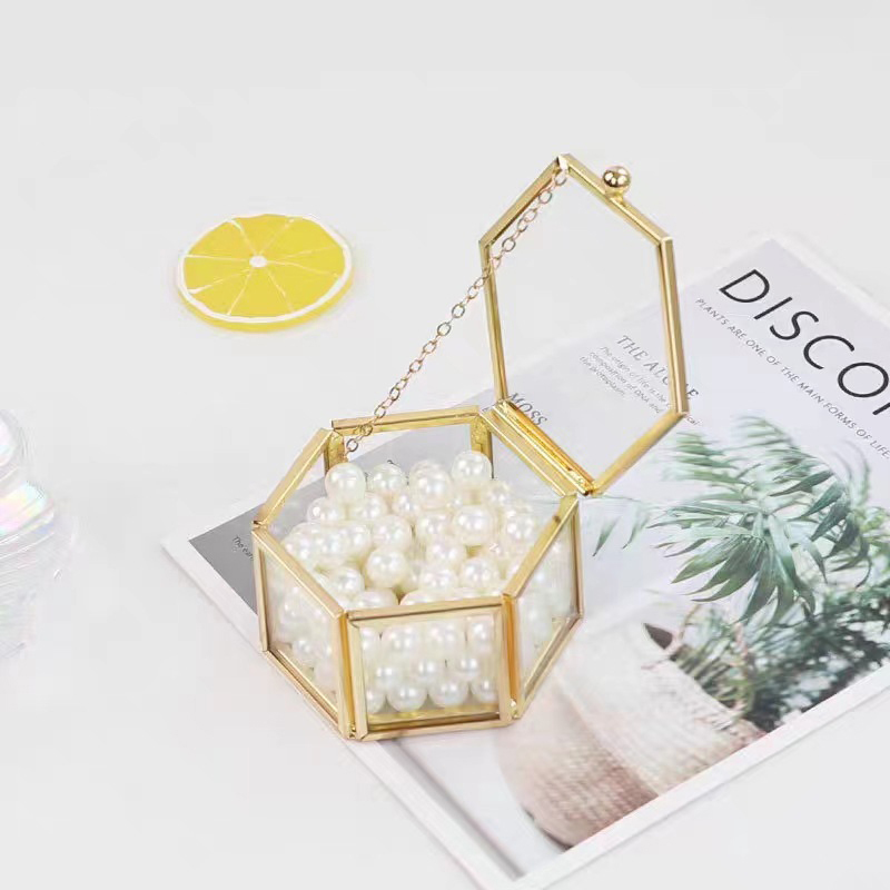 Kotak Cincin Heksagonal Mewah  - Luxury Bags List ulasan dan harga