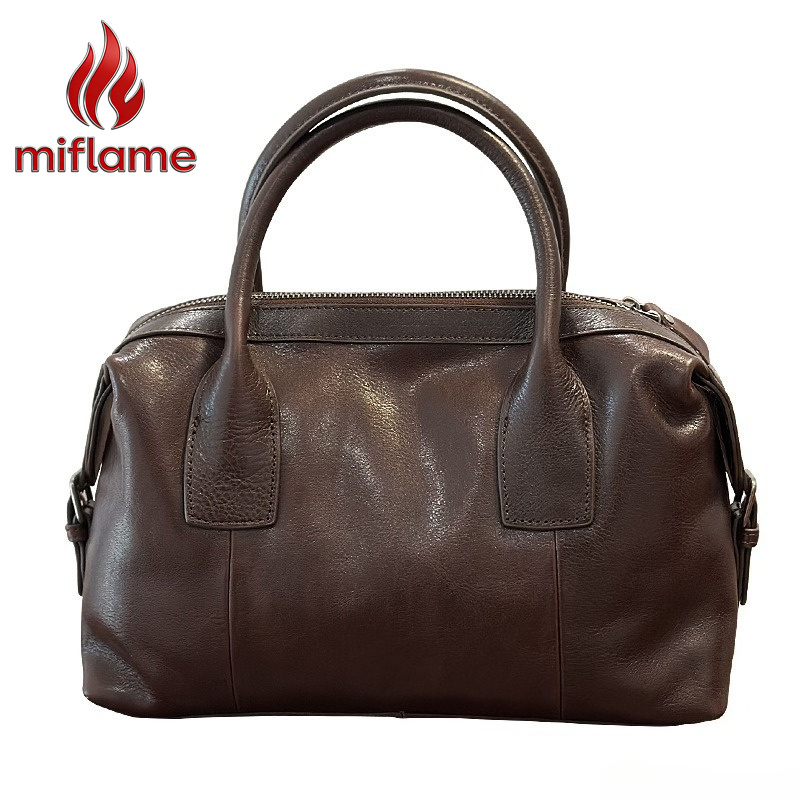 Tas Boston Kulit Asli untuk Wa - Luxury Bags Quiet ulasan dan harga