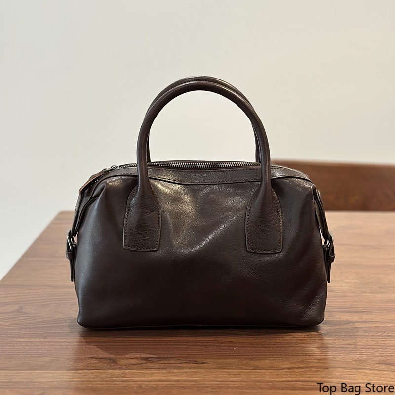 Tas Boston Kulit Asli untuk Wa - Luxury Bags Quiet ulasan dan harga