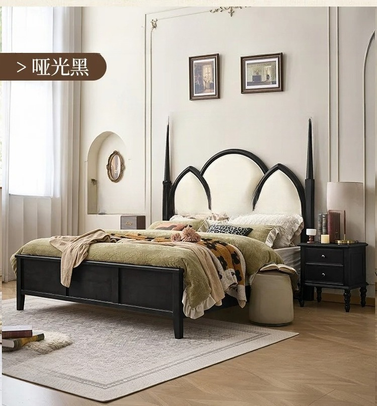 Tempat tidur ganda gaya abad p - Luxury Bags Direct ulasan dan harga