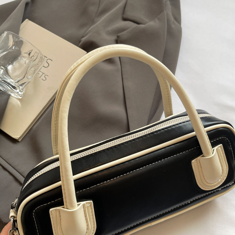 Tas Pegangan Atas Warna Kontra - Luxury Bags Consignment ulasan dan harga