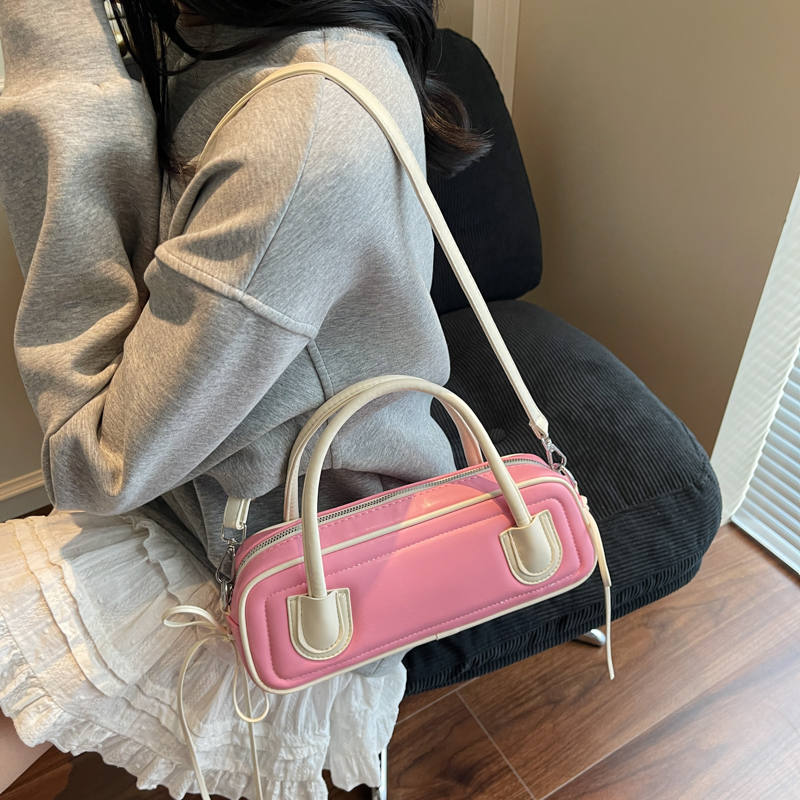 Tas Pegangan Atas Warna Kontra - Luxury Bags Consignment ulasan dan harga