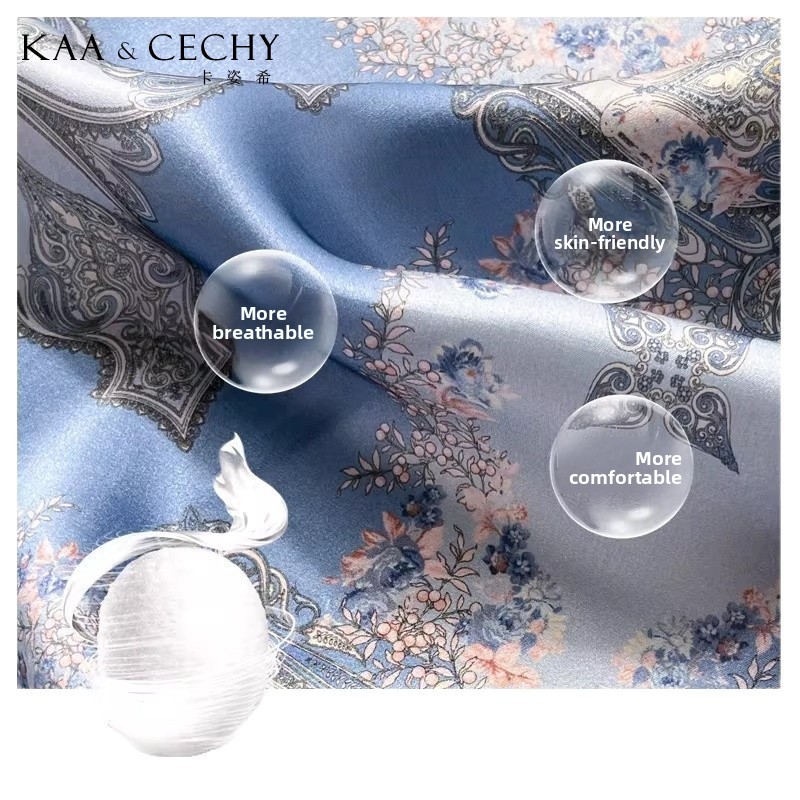 Syal Persegi Sutra Murbei 100% - Luxury Bags Online ulasan dan harga